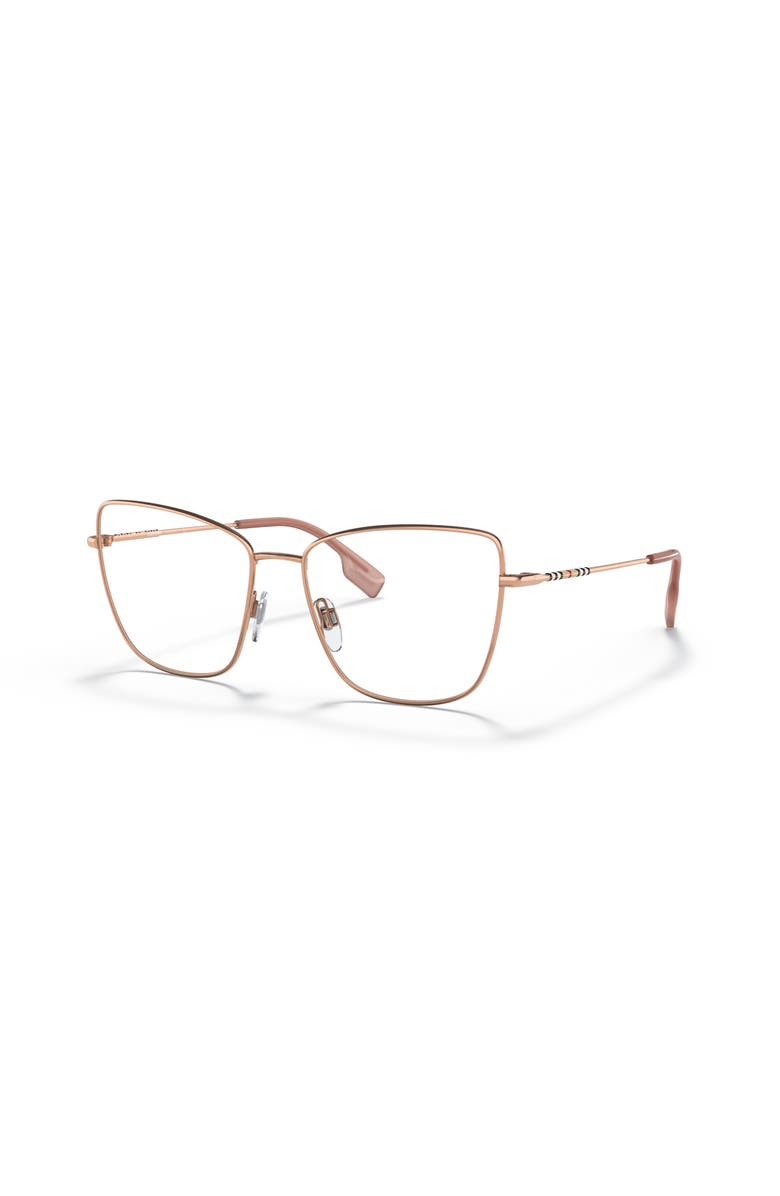 Burberry 53mm Cat Eye optical glasses, Main, color, Pink