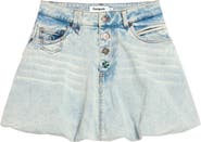 Desigual Bubble Hem Denim Miniskirt