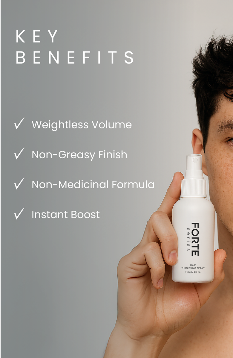 Forte Series Thickening Spray, Alternate, color, White