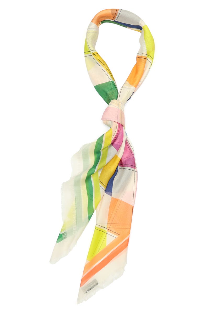 Kate Spade New York argyle square scarf, Alternate, color, 