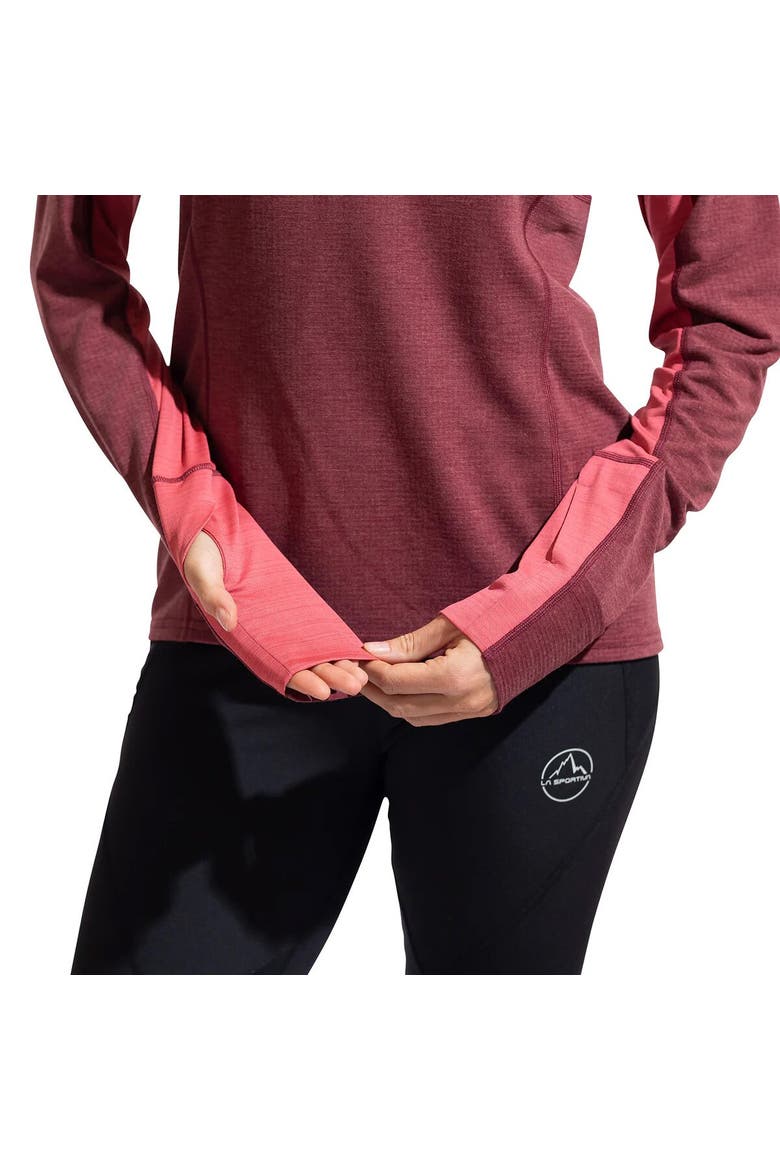 Swift Long-sleeve Top - Women's, Alternate, color, Redwood/Rosebay