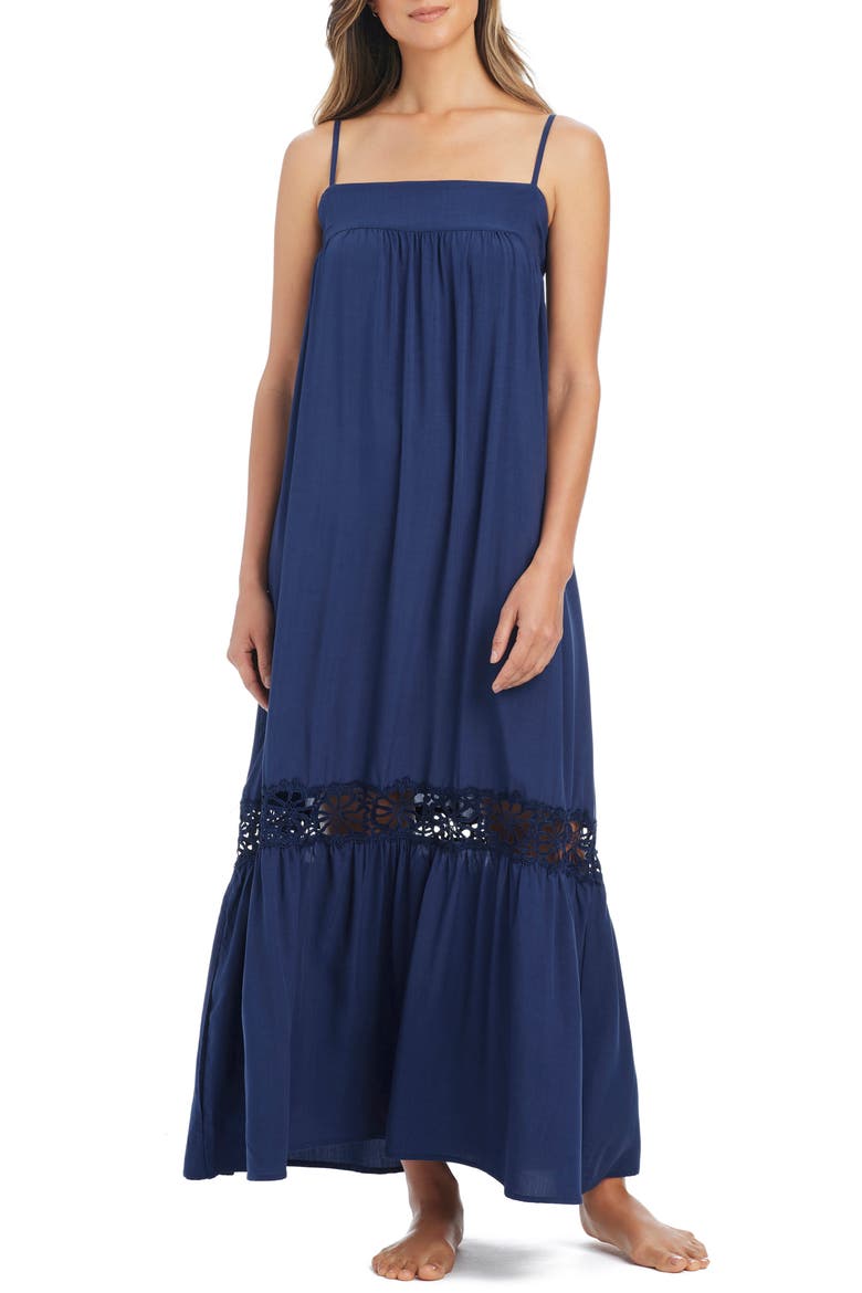 Cover-Up Maxi Dress, Main, color, MIDNIGHT
