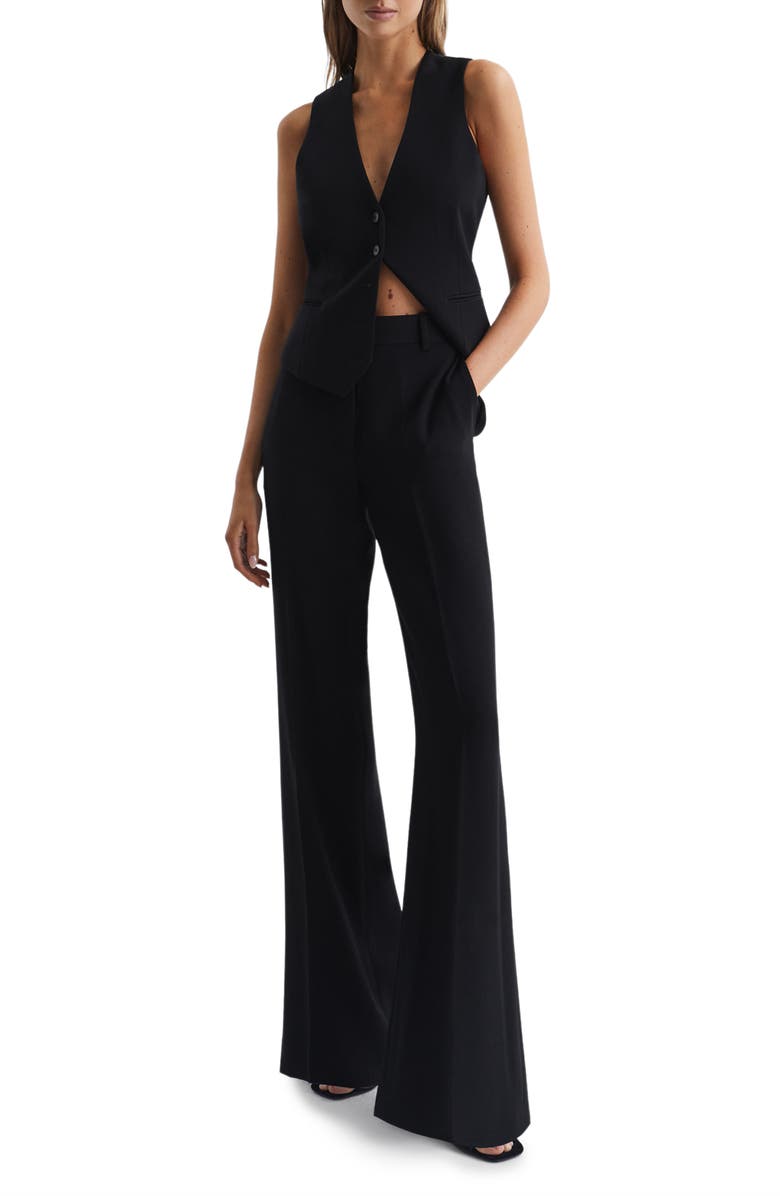 Reiss Margeaux Wide Leg Trousers, Alternate, color, 