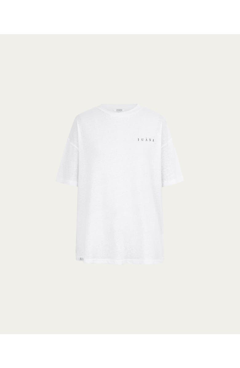 JUANA 100% Hemp Oversized T-Shirt, Main, color, White