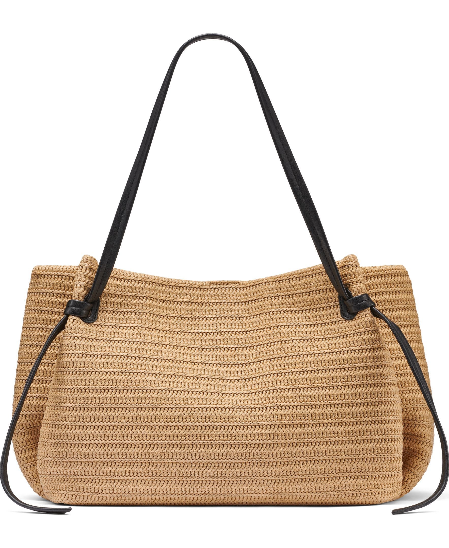 Aisling Small Tote, Alternate, color, Natural/Black