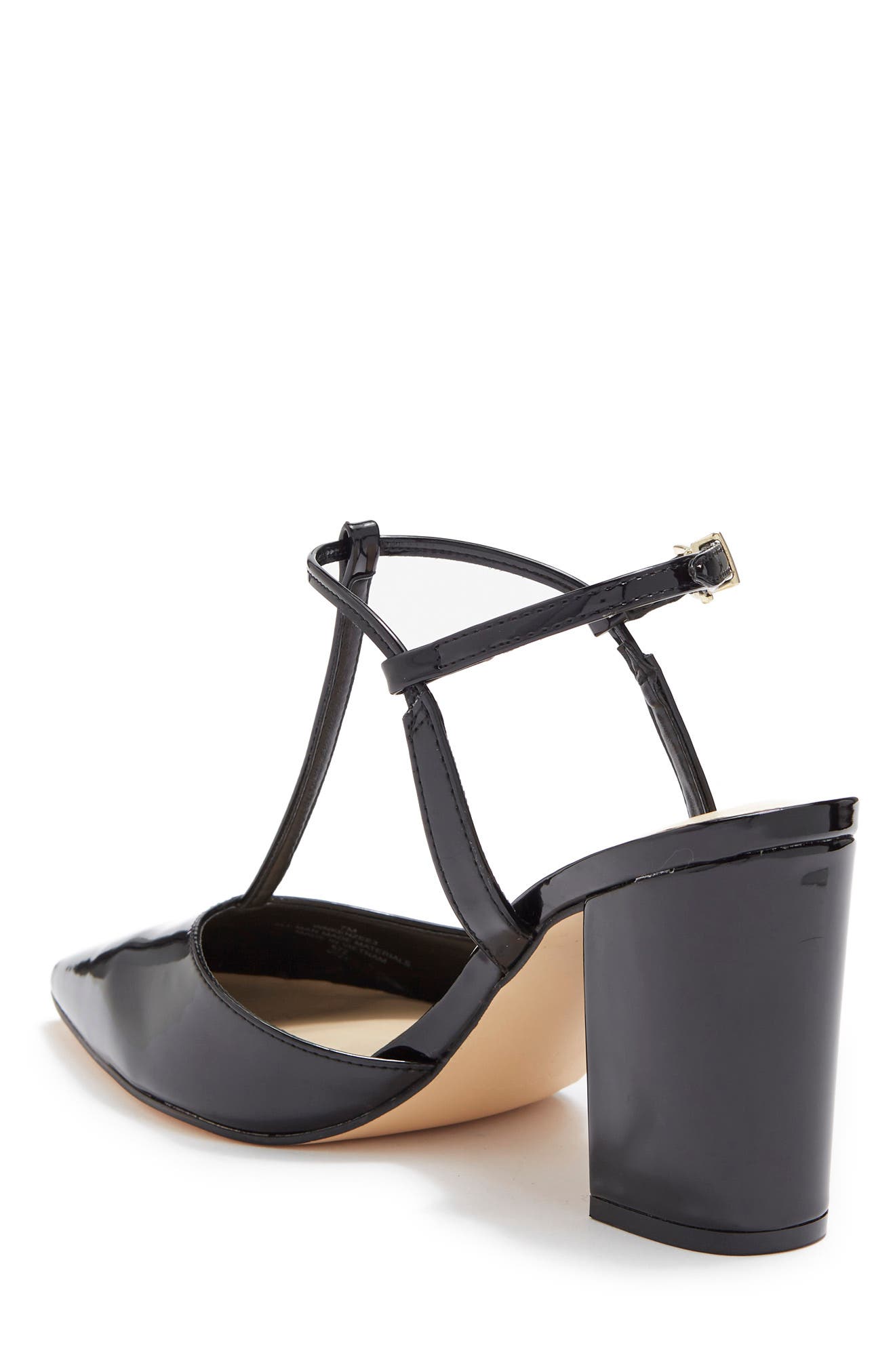 Nine West Kenzee T-Strap Pointed Toe Pump, Alternate, color, 