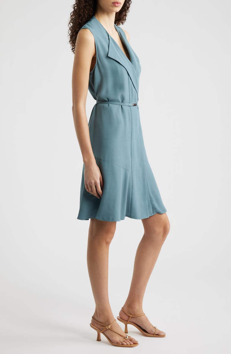 BOSS Dimosa Wrap Front Minidress, Alternate, color, Reef