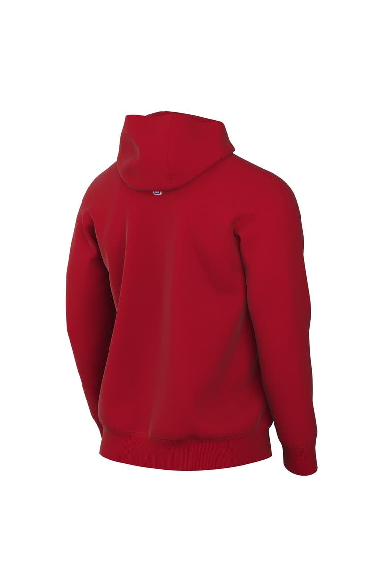 Nike Men's Nike Red Toronto Raptors Sportswear Essential Wordmark Club Hoodie, Alternate, color, Red
