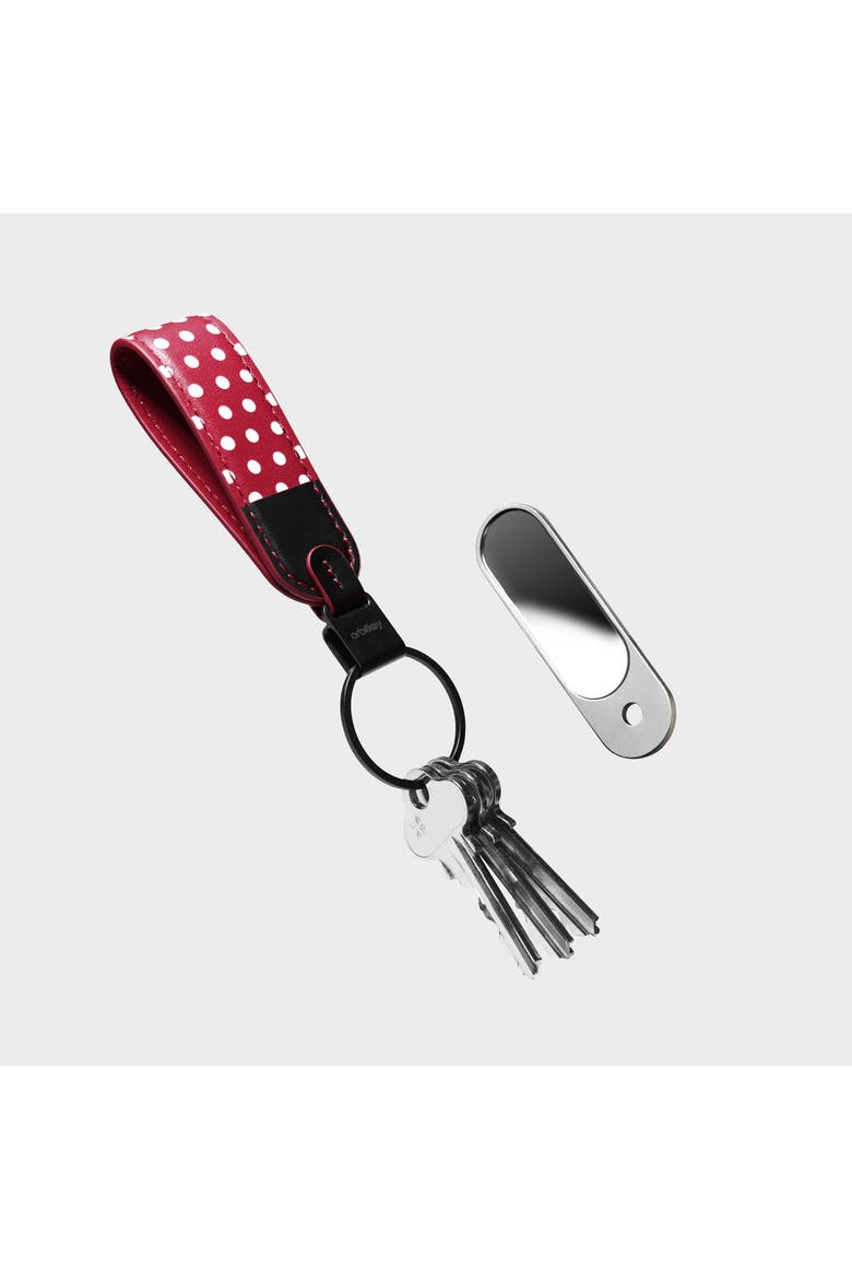 Disney Loop Keychain +  Nail File Mirror Kit, Alternate, color, Minnie Mouse
