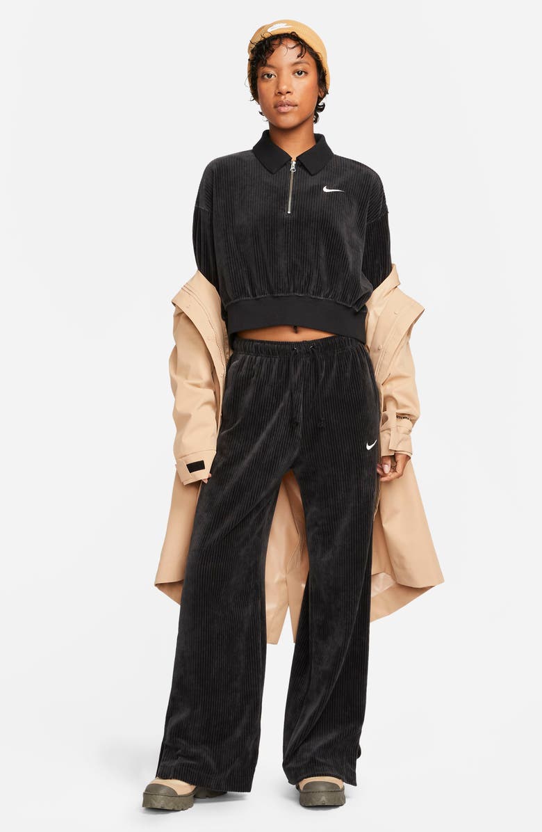 Nike Sportswear Velour High Waist Pants, Alternate, color, 