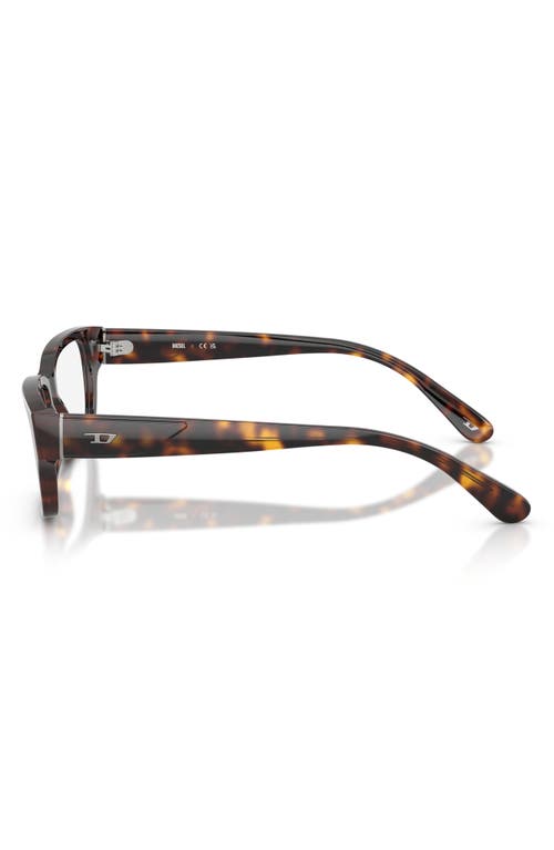 Diesel ® 56mm Square Optical Glasses