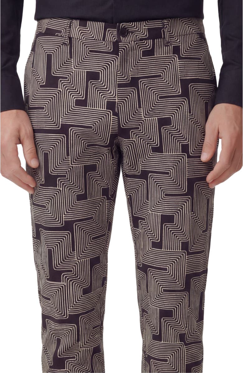 Lords of Harlech Inter Twine Mens Tailored Pant, Alternate, color, Inter Twine Black