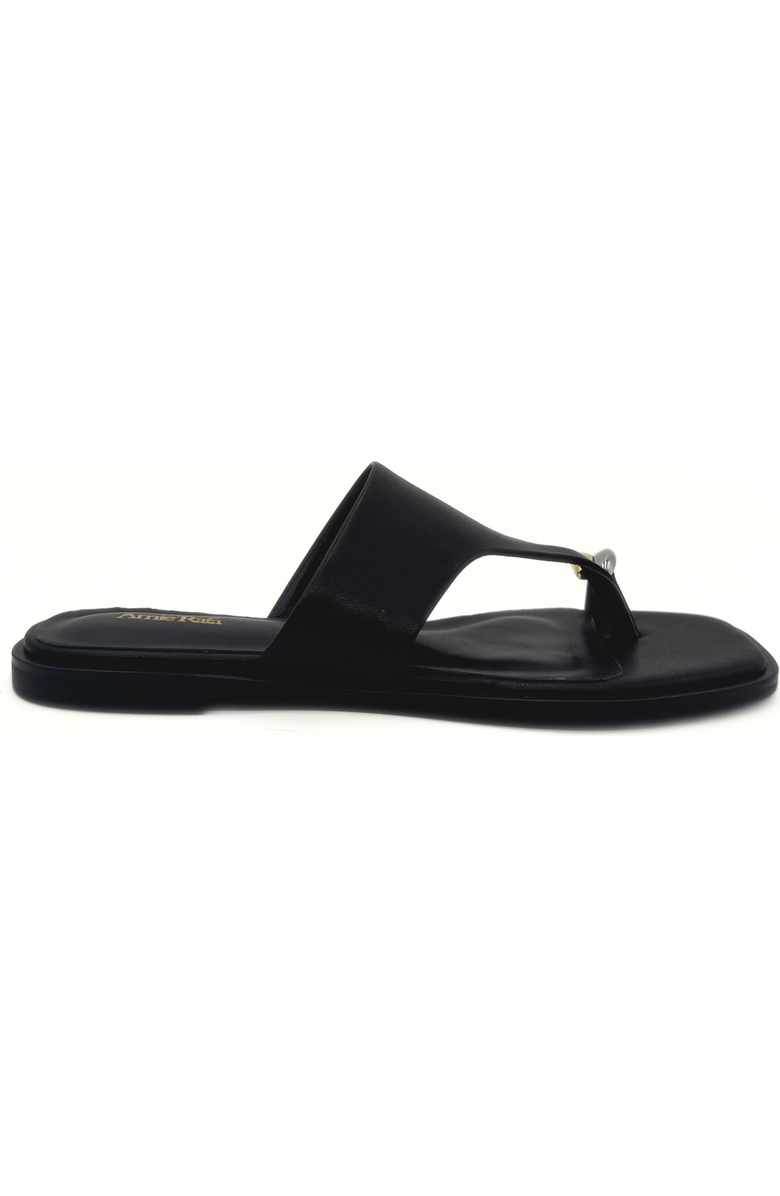 Amie Rafa Cece Thong Sandals, Main, color, Black