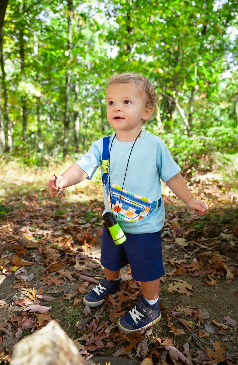 Magnetic Me Kids' Fidget Cotton Graphic T-Shirt & Shorts Set, Alternate, color, Blue