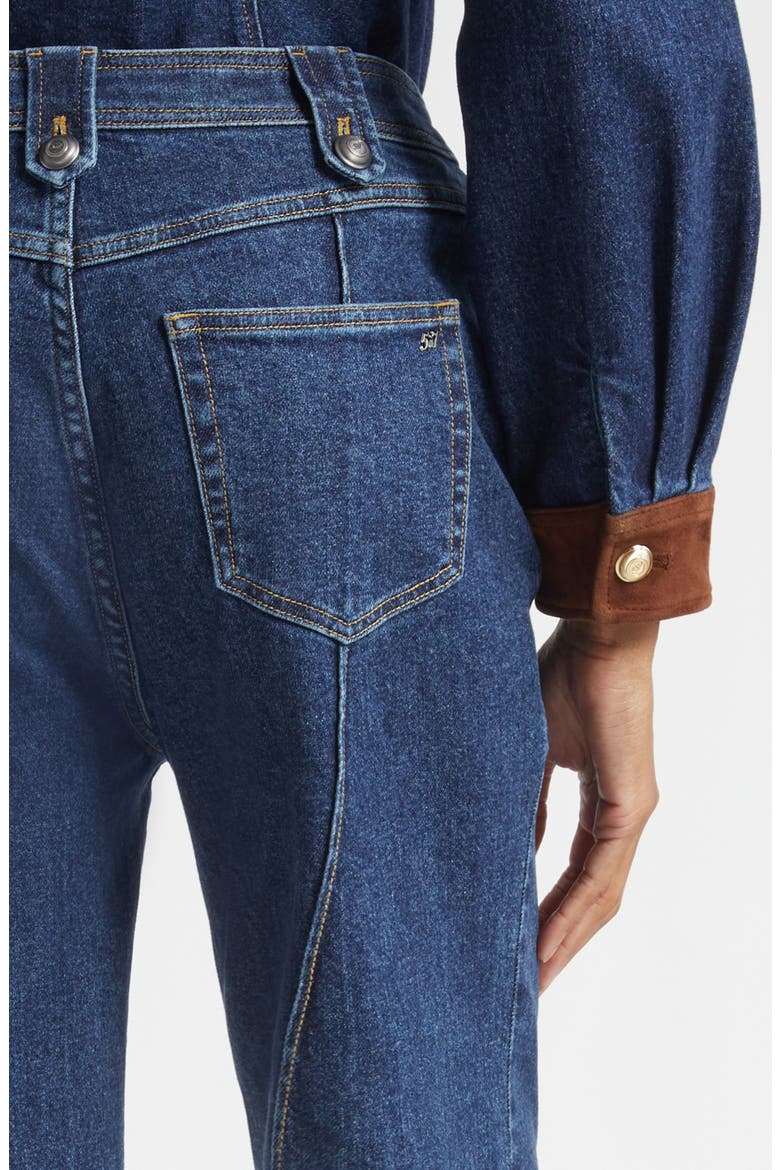Niko Wide Leg Jeans, Alternate, color, FONTAINE