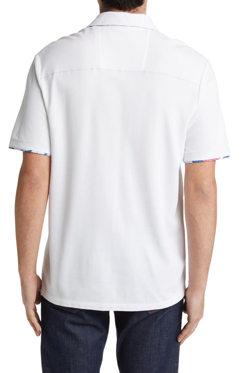 Tommy Bahama Fiesta Fronds Five O'Clock IslandZone<sup>®</sup> Polo, Alternate, color, 