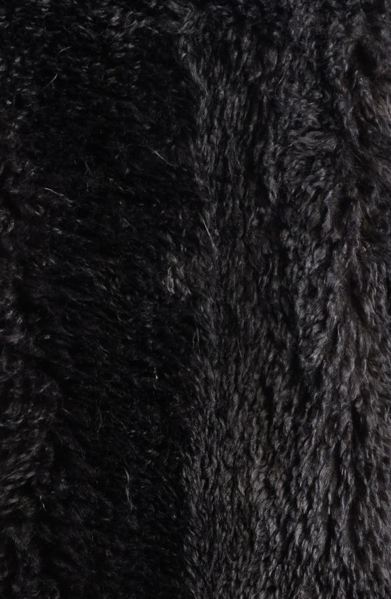 Stand Studio Carolina Faux Shearling Coat, Alternate, color, Smoke Grey