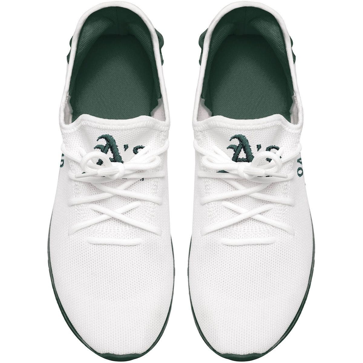FOCO Men's FOCO Oakland Athletics Gradient Sole Knit Sneakers, Alternate, color, 