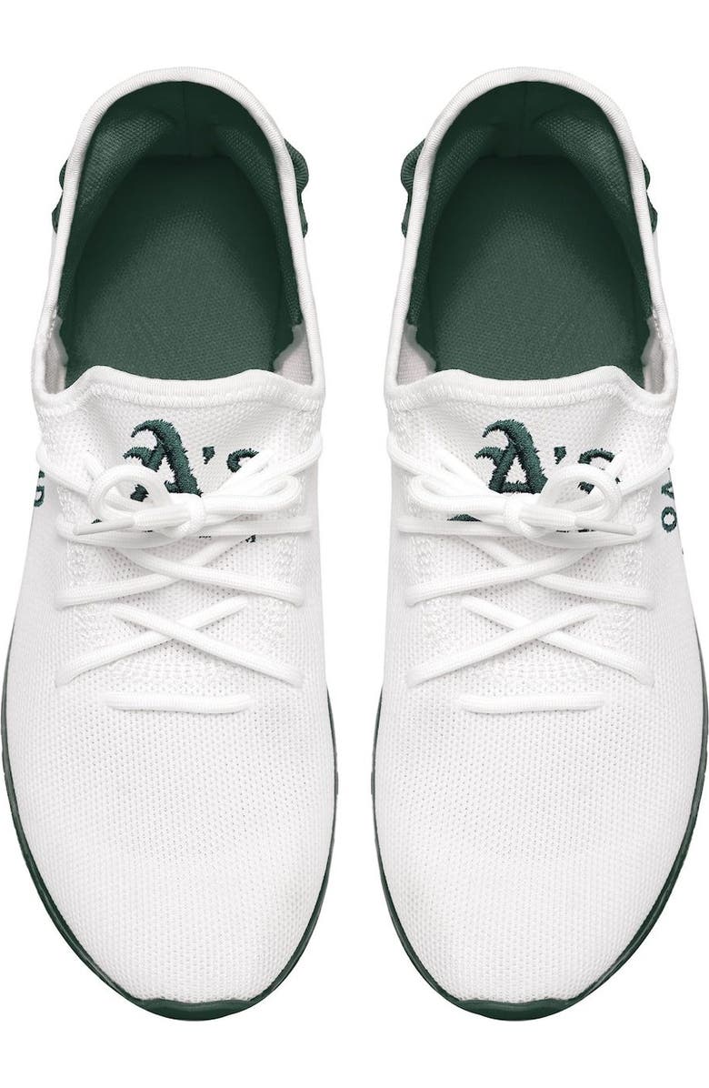 FOCO Men's FOCO Oakland Athletics Gradient Sole Knit Sneakers, Alternate, color,