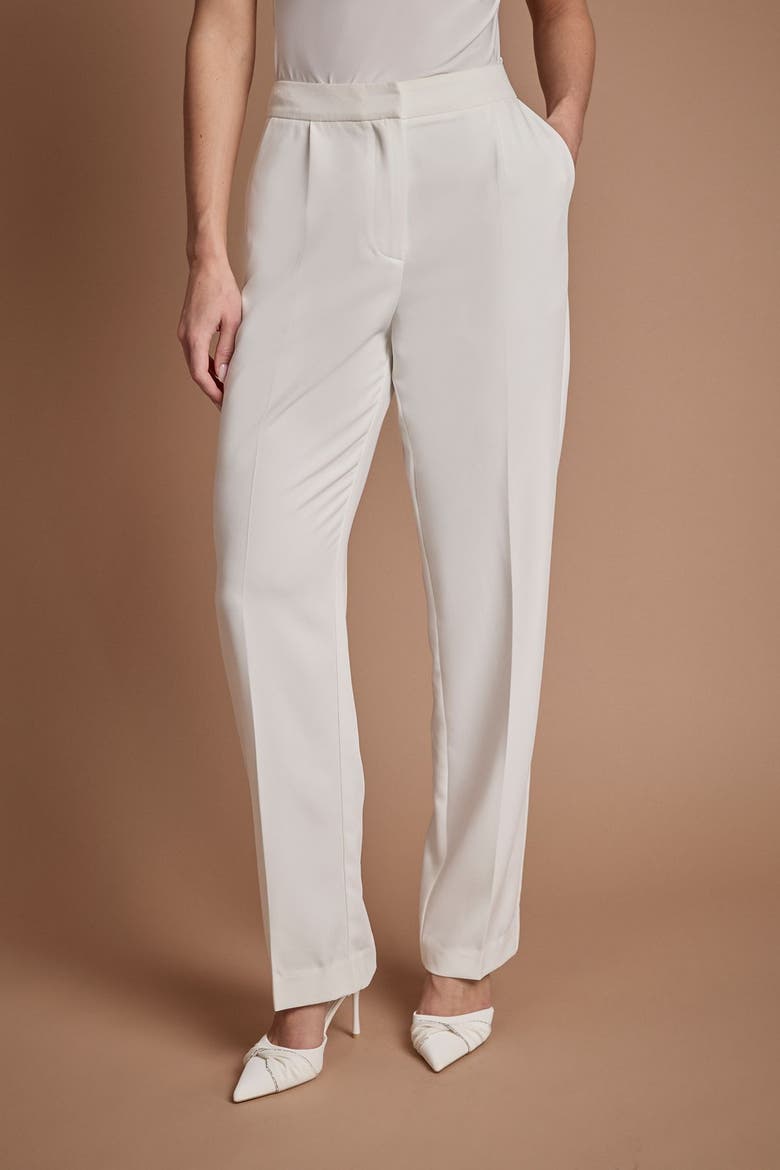 Bridal Formal Trousers, Alternate, color, Ivory