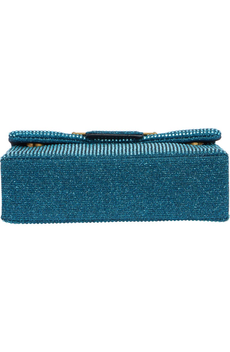 Kurt Geiger London Brixton Mini Plate Rhinestone Crossbody Bag, Alternate, color,