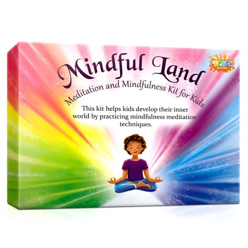 Lupash Games Mindful Land Kids Meditation & Mindfulness Kit in Multicolored  product
