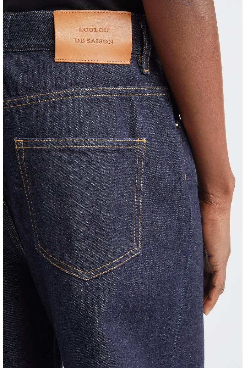 Samur High Waist Tapered Leg Jeans, Alternate, color, RAW WASH