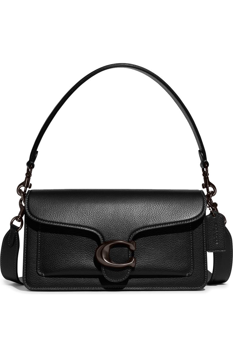 COACH Tabby 26 Leather Shoulder Bag, Main, color,