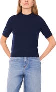 1.STATE Saddle Short Sleeve Sweater