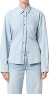 AGOLDE Theo Flutter Denim Shirt