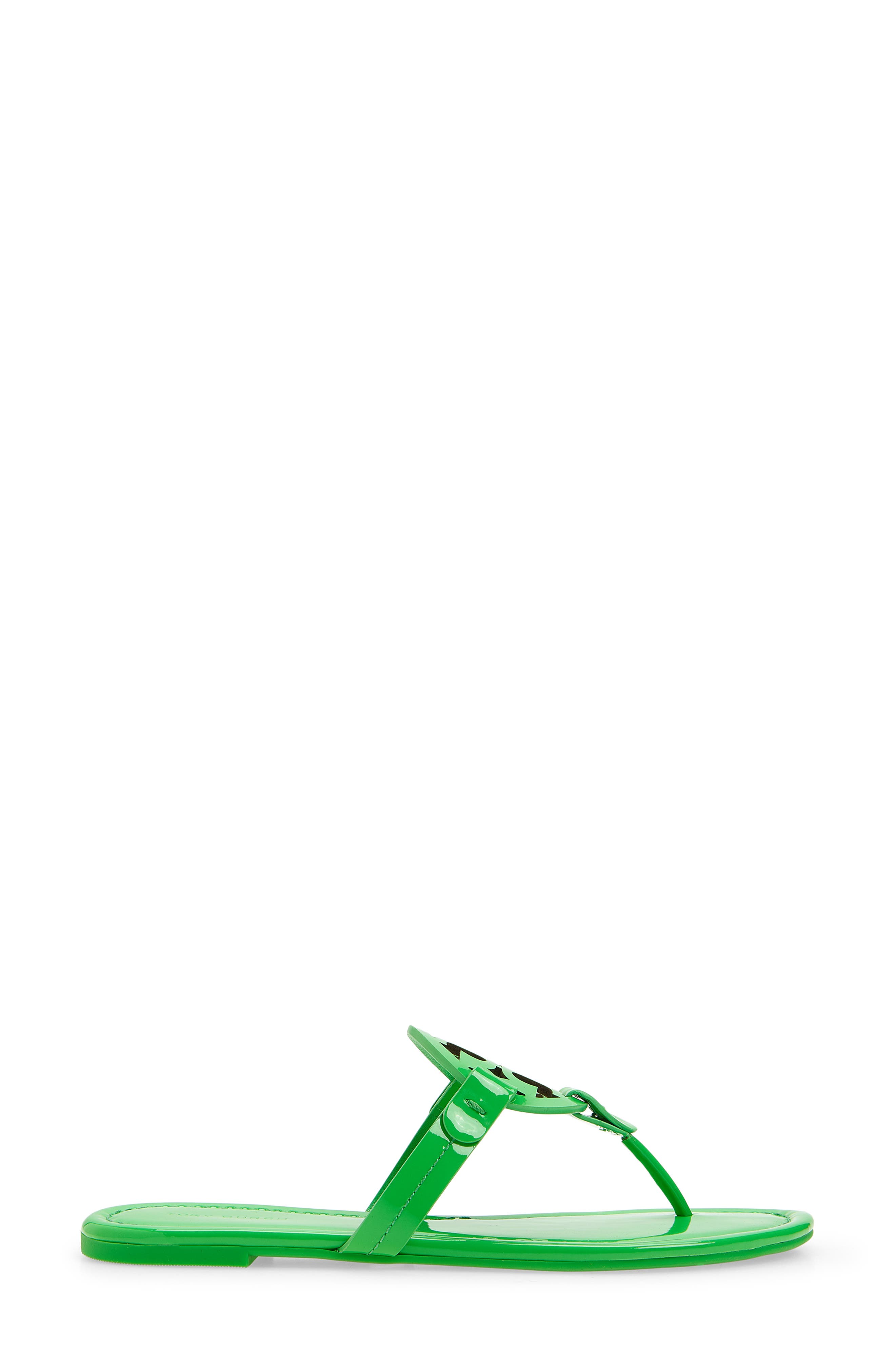Miller Thong Sandal, Alternate, color, BRIGHT GREEN