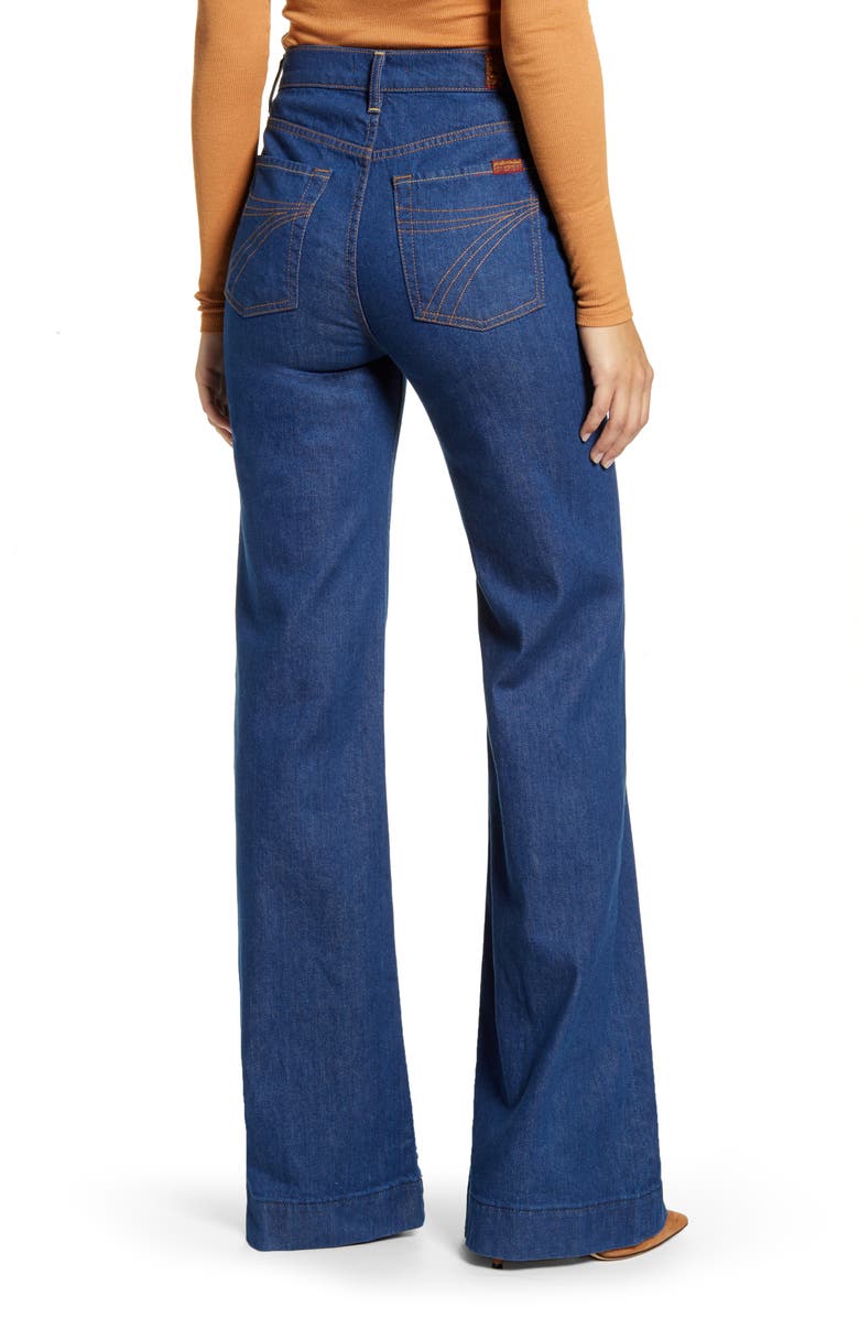 7 For All Mankind Modern Dojo Flare Jeans, Alternate, color,