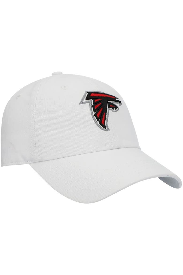 Women's '47 White Atlanta Falcons Miata Clean Up Logo Adjustable Hat, Alternate, color, White