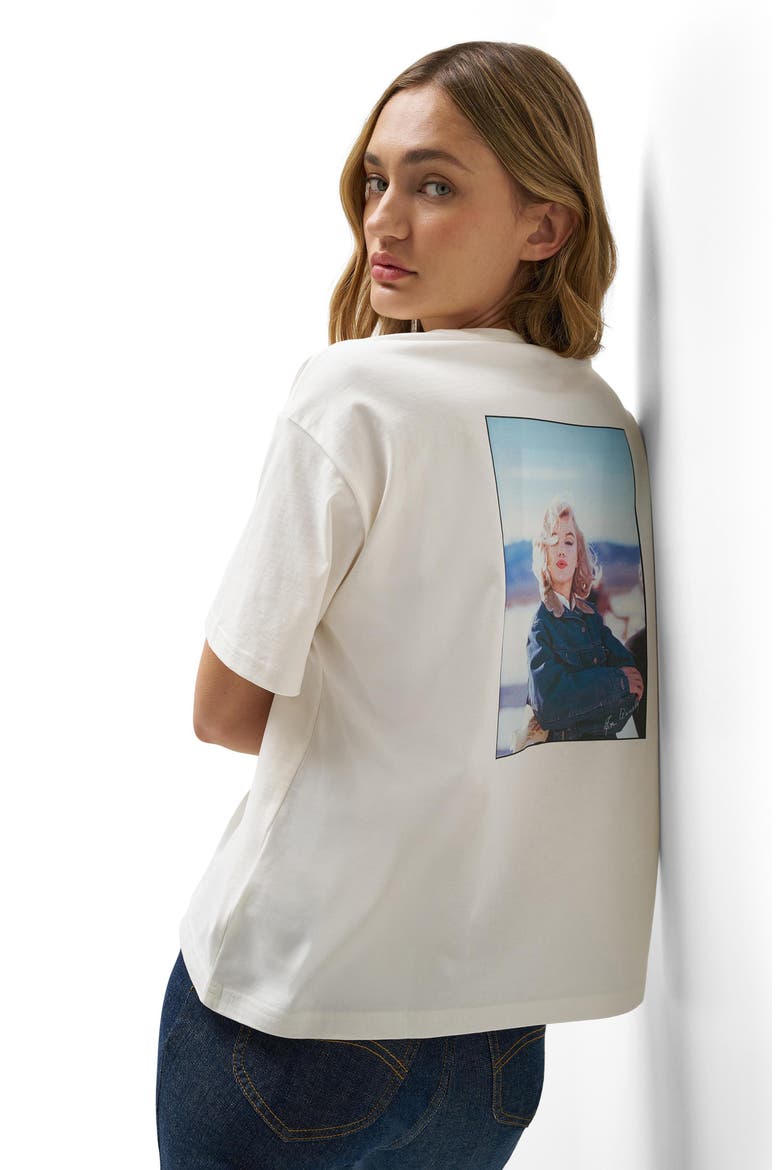 Logo Graphic T-Shirt, Alternate, color, STAR WHITE