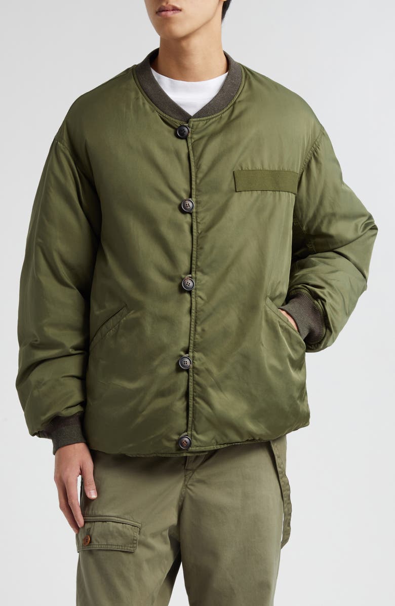 VISVIM Corps Down Bomber Jacket, Main, color, 