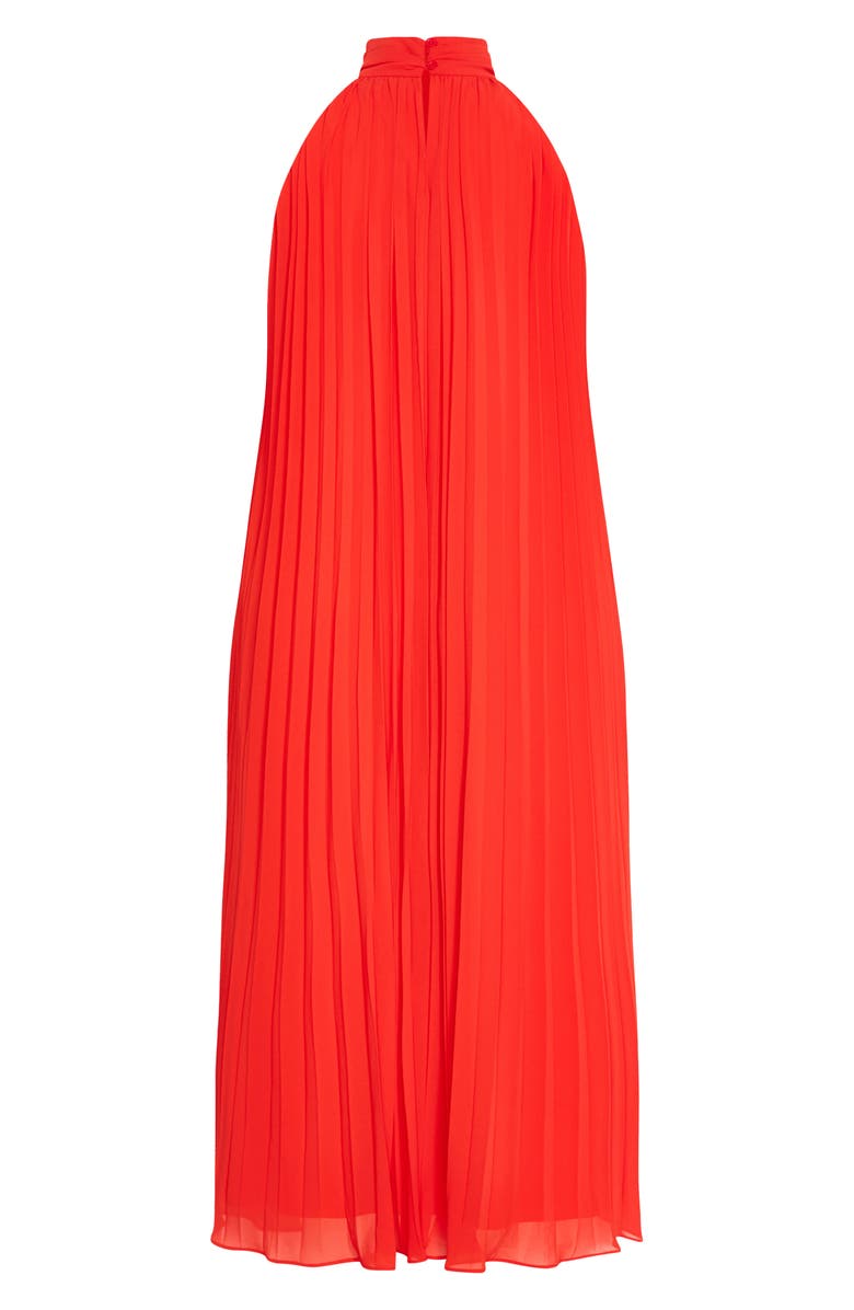 City Chic Aida Sleeveless Maxi Dress, Alternate, color, Tigerlily