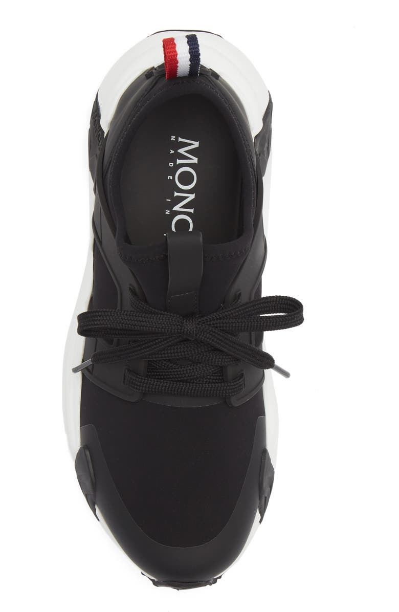 Moncler Lunarove Sneaker, Alternate, color, Black/ Black