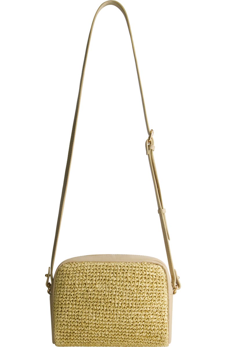 Tommy Bahama Soft Straw Camera Bag, Alternate, color, Tan