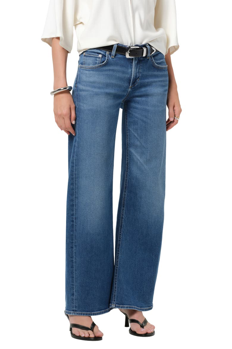 Nora Low Waist Wide Leg Jeans, Main, color, BENSON