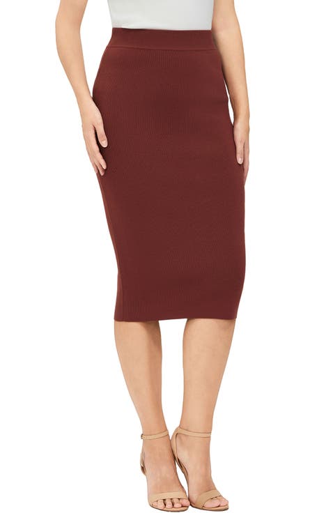 Women's Knit Pencil Skirt