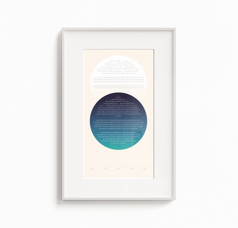 Circles Ketubah