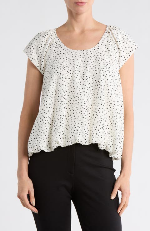 Printed Bubble Top