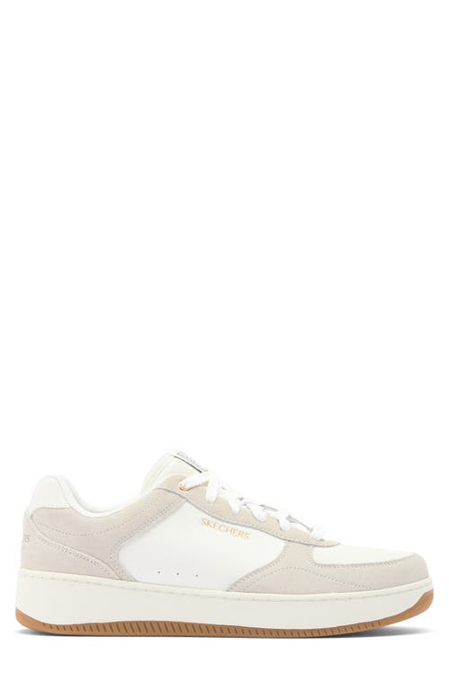 Skechers Sport Court 2.0 Sneaker In White/natural