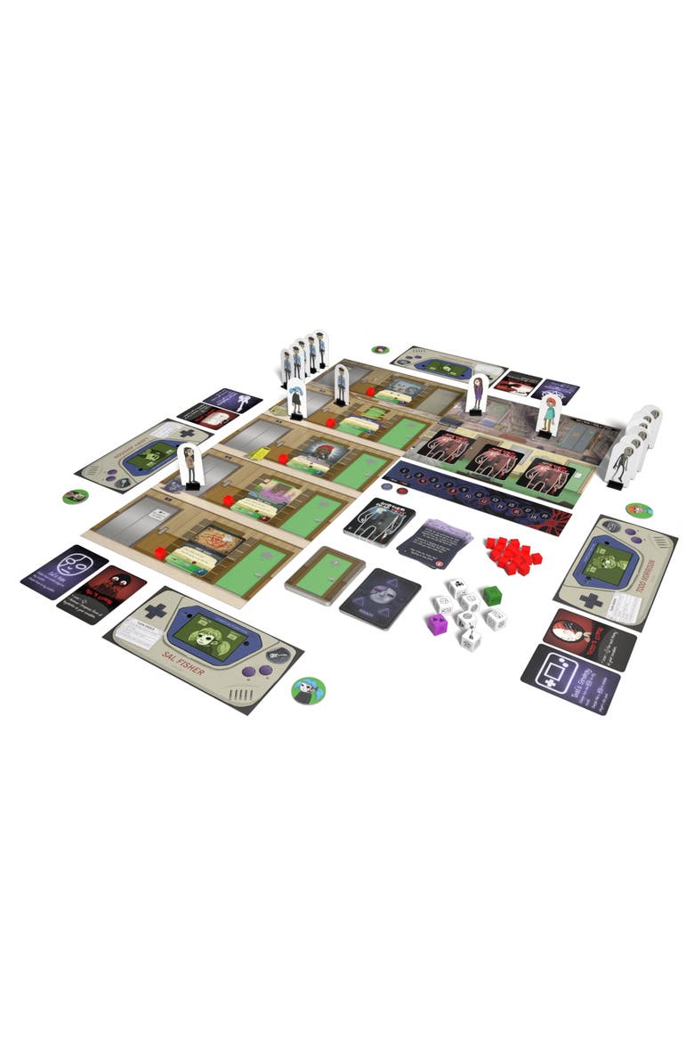 Sally Face Strange Nightmares Deluxe Cooperative Board Game, Alternate, color, Multicolored