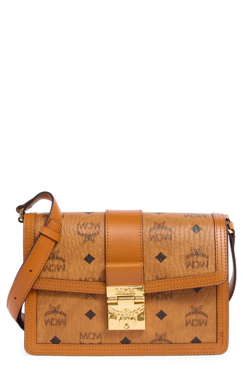 Tracy Visetos Coated Canvas Shoulder Bag