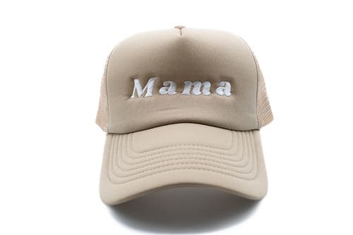 Rey To Z Mama Foam Trucker Hat In Brown