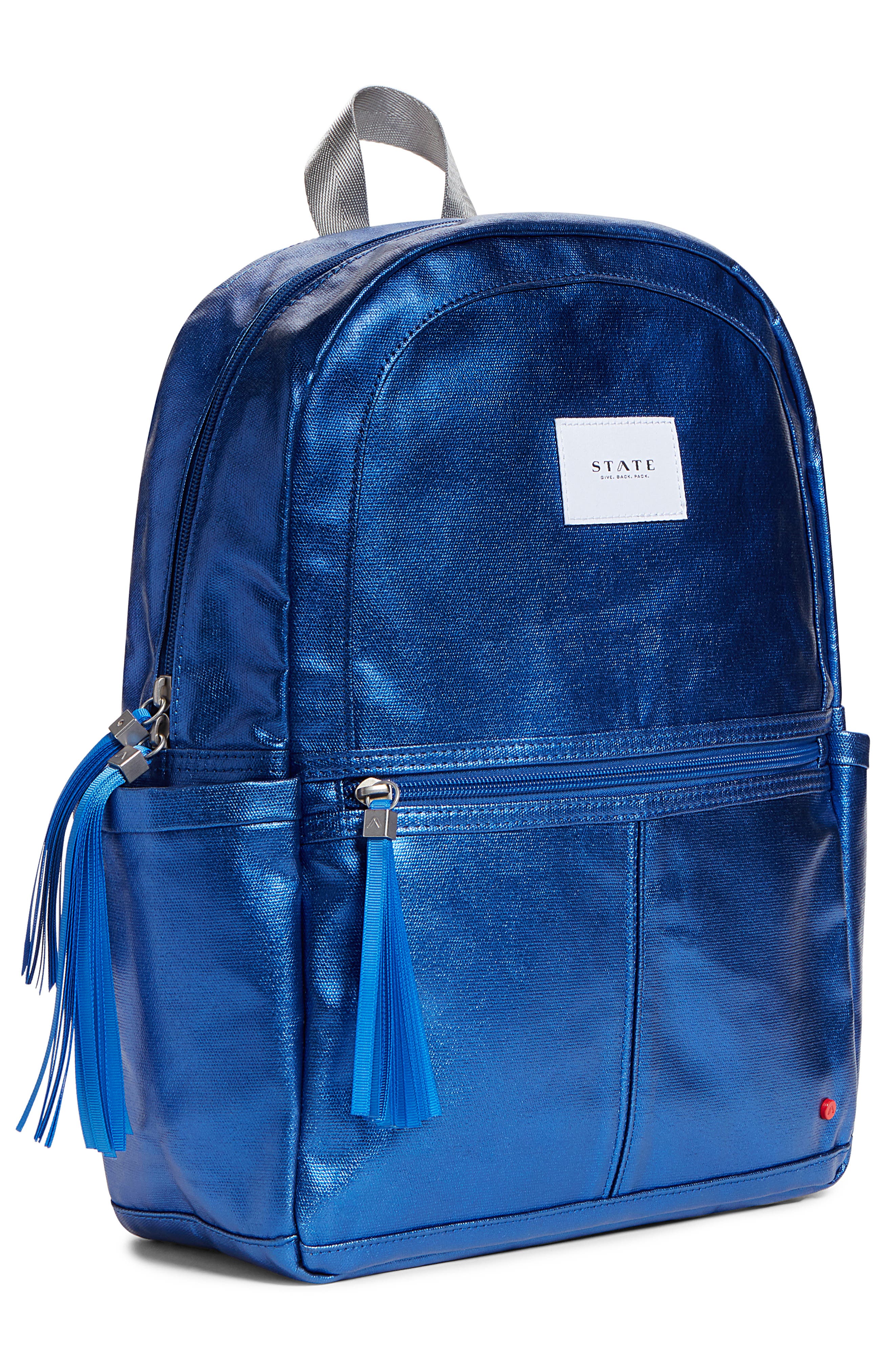 STATE Bags Kane Metallic Backpack, Alternate, color, 