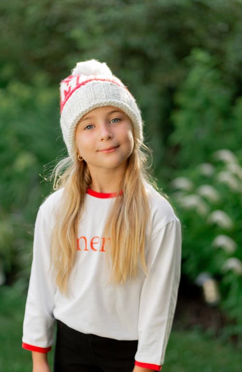 Bits & Bows Merry Long Sleeve T-shirt In Red