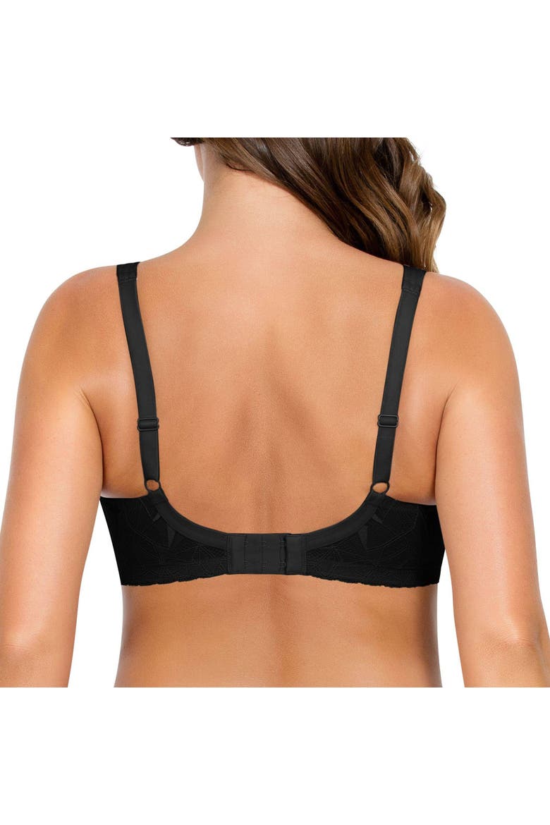 Leila Underwire Semless Cup Nursing Bra, Alternate, color, Black