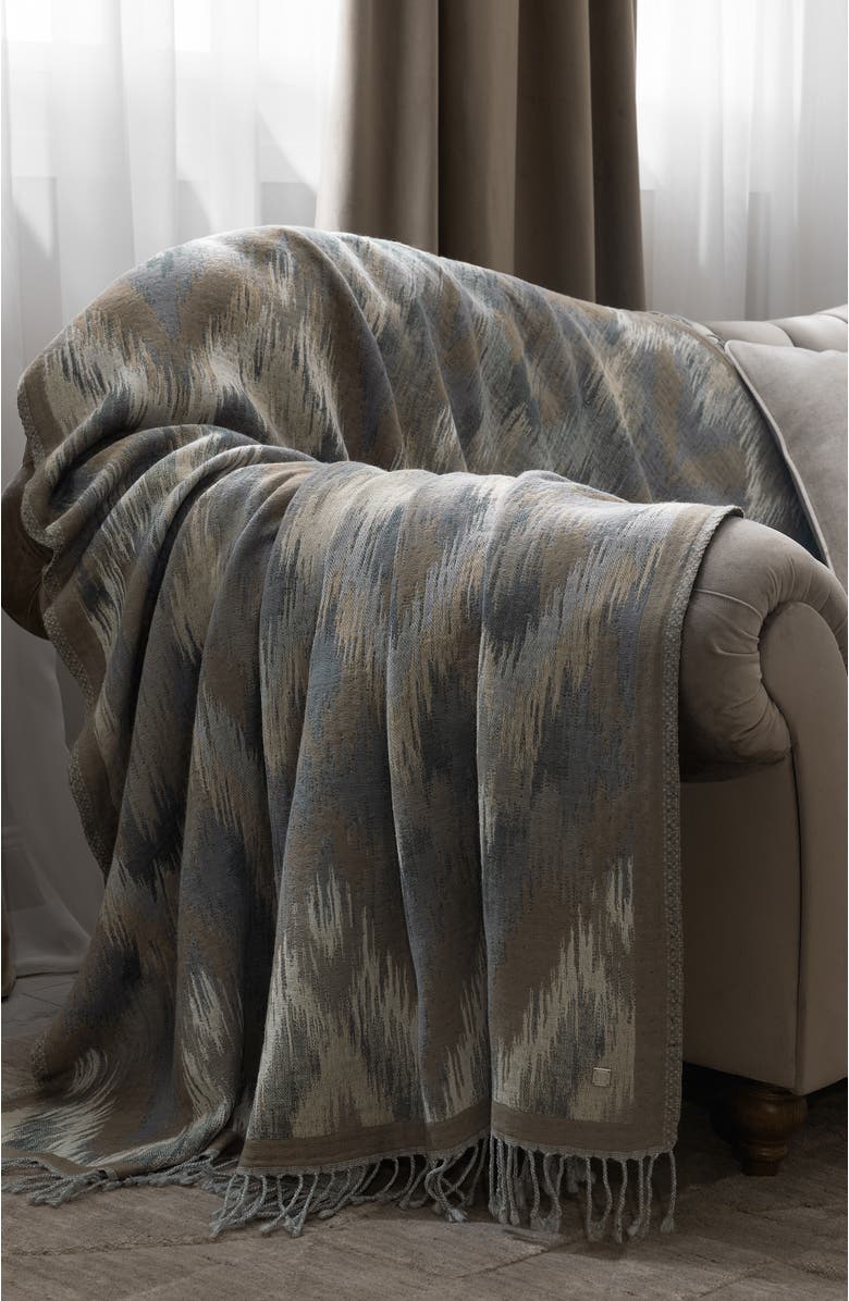 Togas Mesed Throw, Alternate, color, Brown